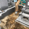 茨城県墓石改修工事